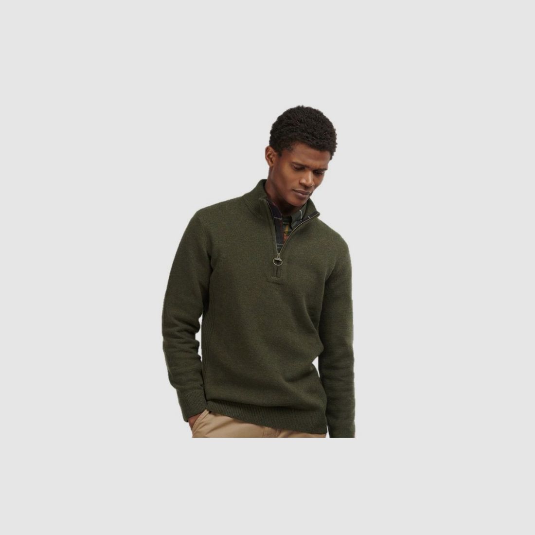 Barbour H-Pullover Holden Half Zip, image 3 of 8