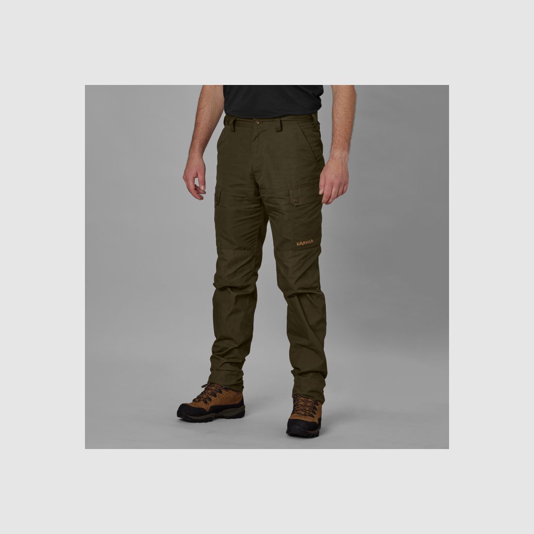 Härkila Herren Hose Asmund Willow green