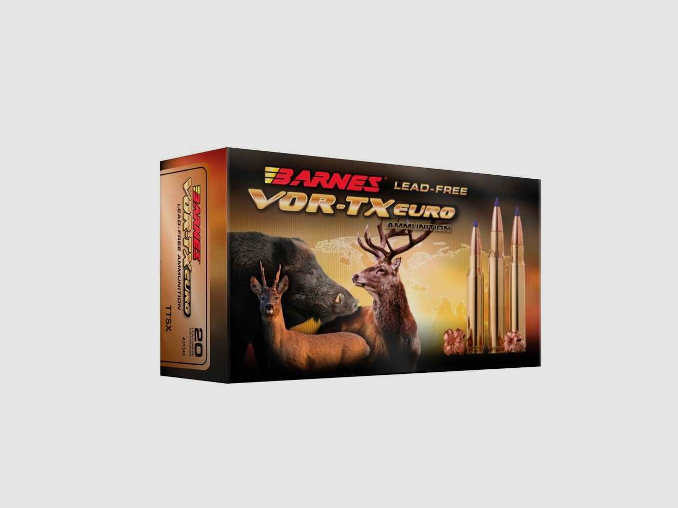 .300 WSM Vor-TX Interational TTSX 10,7g/165grs. Barnes