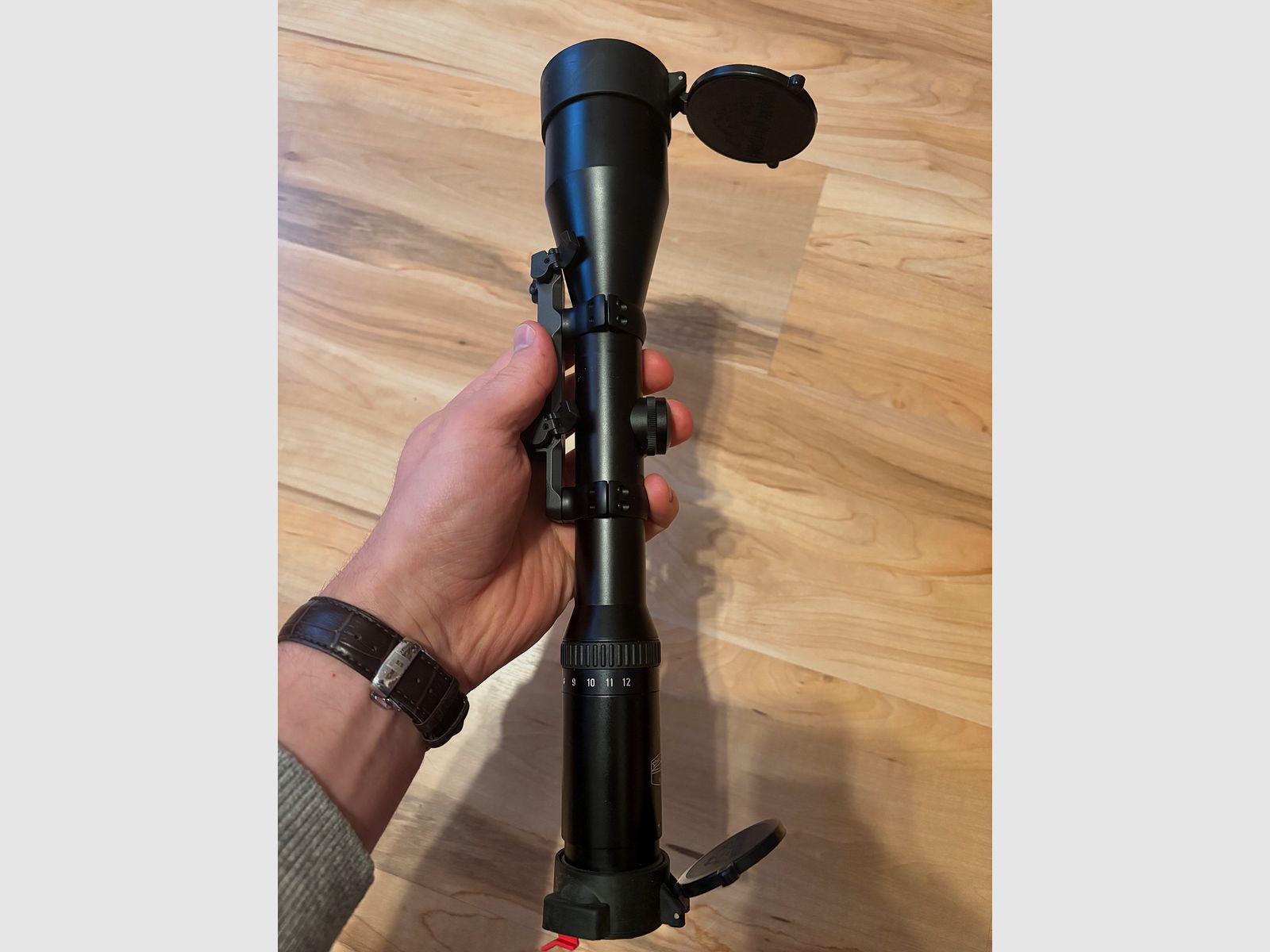 Schmidt & Bender 3-12x50 with Blaser saddle mount