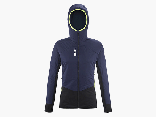 JACKET/FLEECE – WOMEN – MILLET – M WHITE PRIMALOFT H W Noir / Saphir