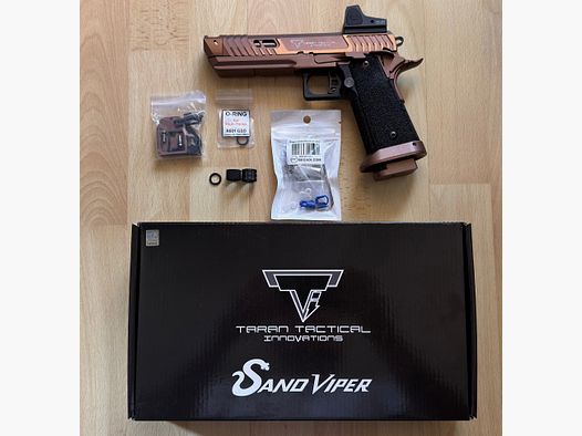 Army Armament TTI Sand Viper (R601) HiCapa GBB „CNC Begadi Upgrade Version“