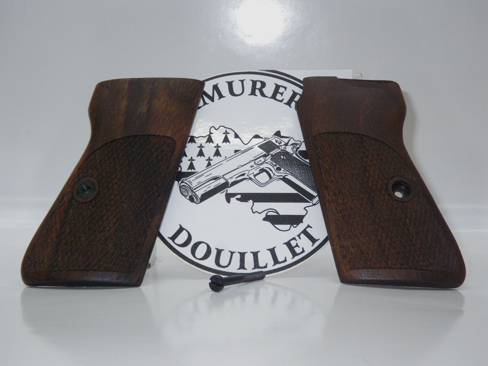 Impugnature in legno rigate per Walther PP/PPKs