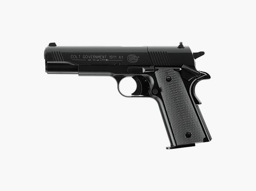 COLT Government 1911 A1 pistola de aire CO2 4,5mm diabolo < 3,0 J negro