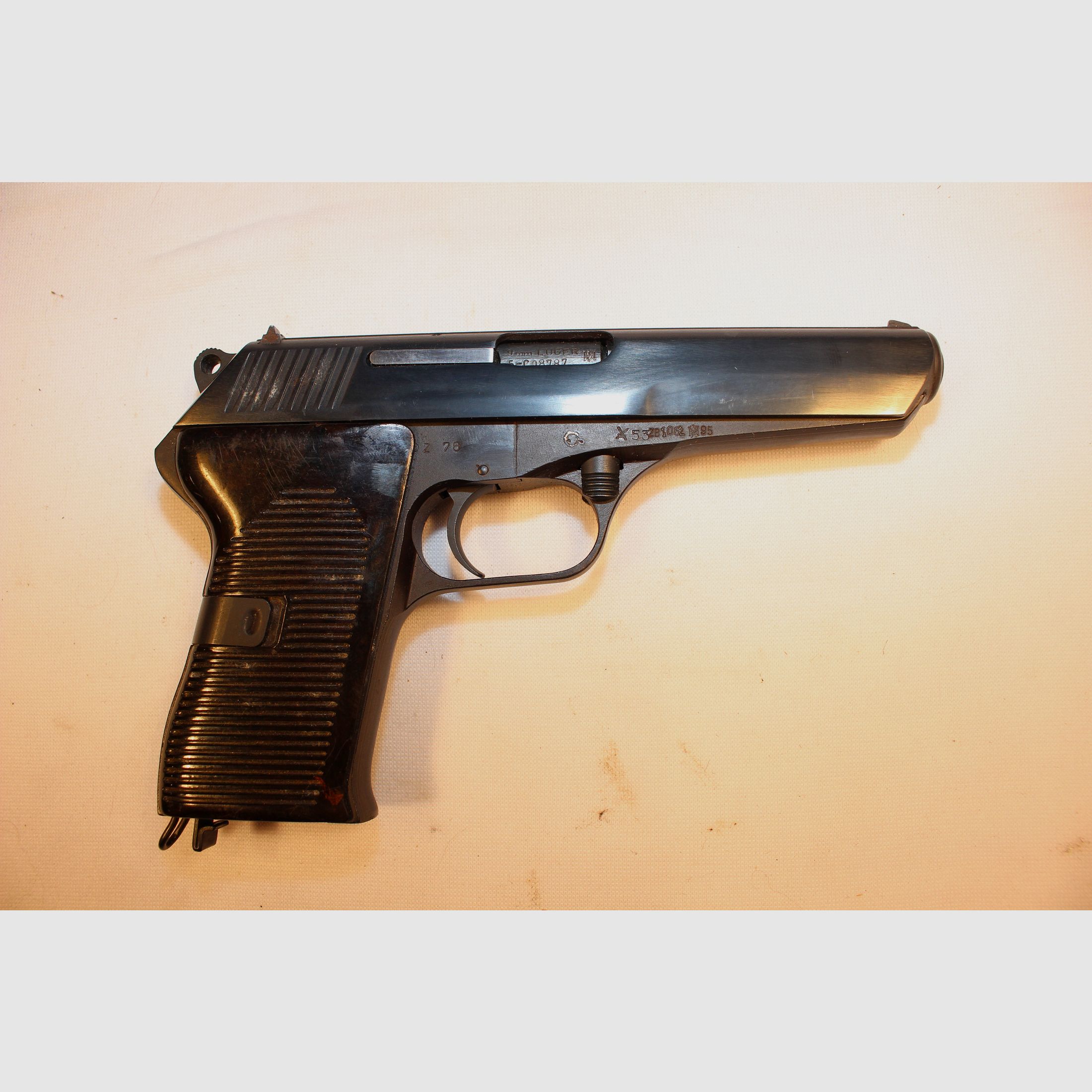 CZ Model 52 in caliber 9mm Luger.