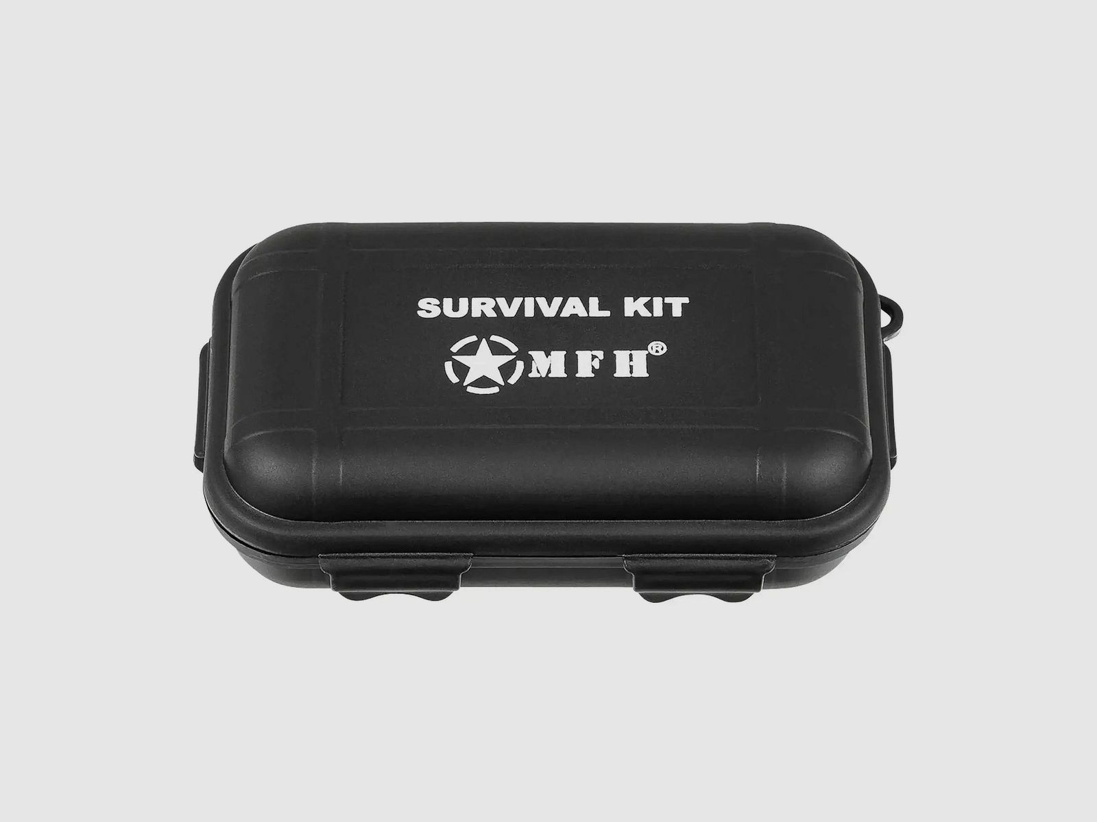 MFH Kit di Sopravvivenza Piccolo 22 Pezzi Nero