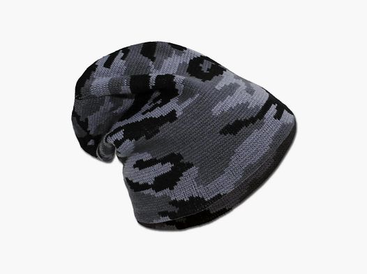MFH MFH Gebreide Hoed Beanie donker camo