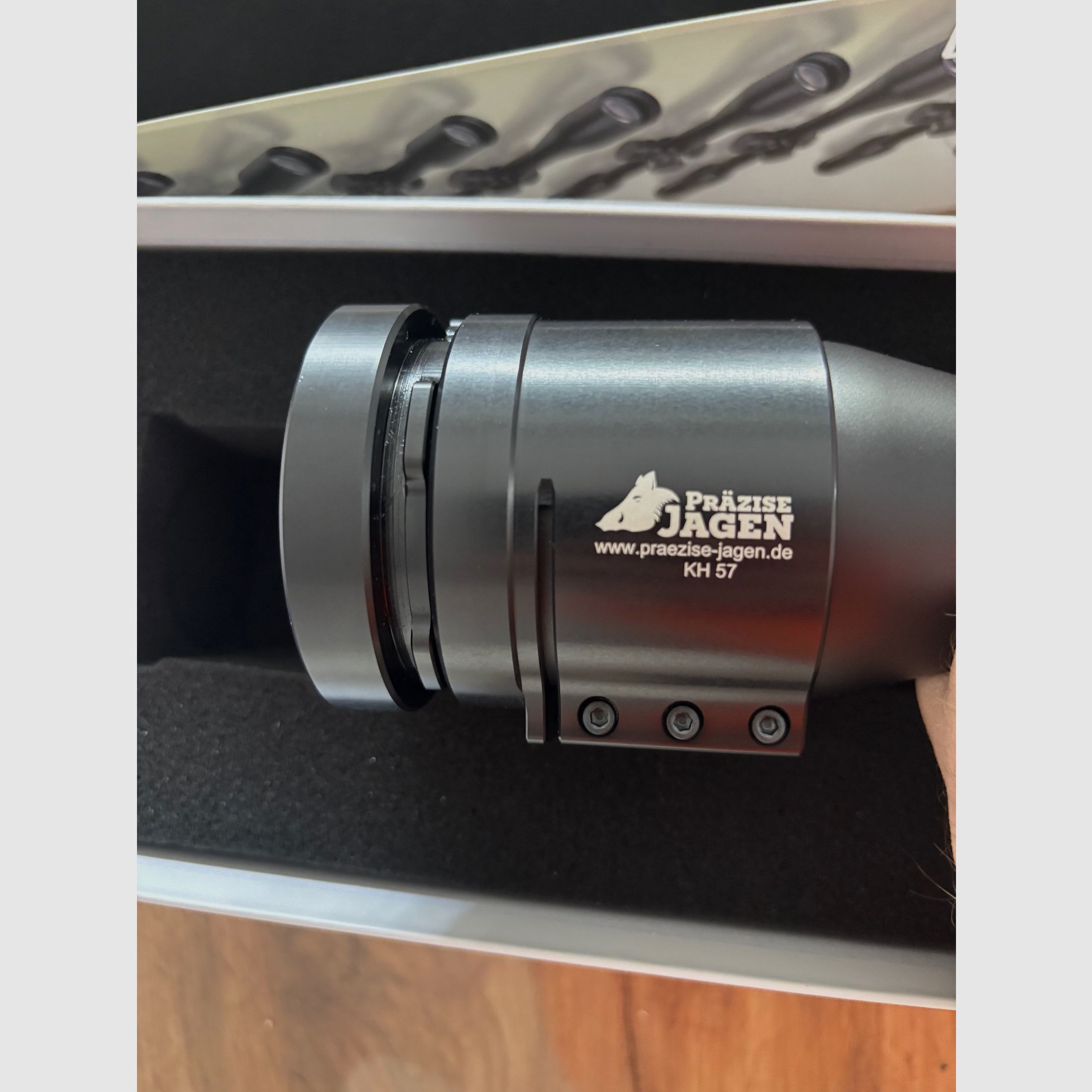 Adaptador de caza precisa