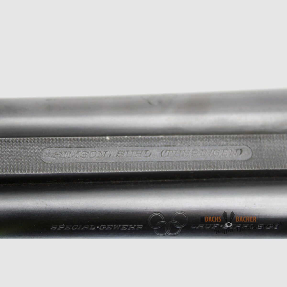 DF Simson Suhl Cal. 16/70 con doble gatillo