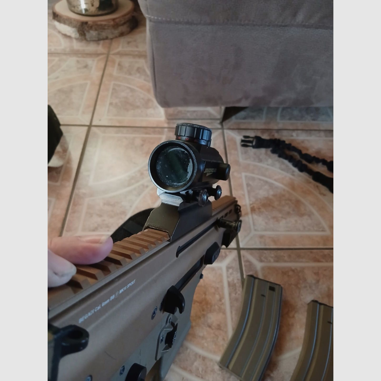Airsoft SCAR-H (Électrique), GBBR Pistolet et Accessoires