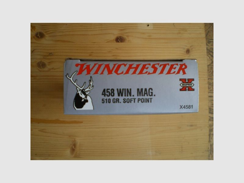 Winchester 458 Win.Mag. Tlm  510 gr.