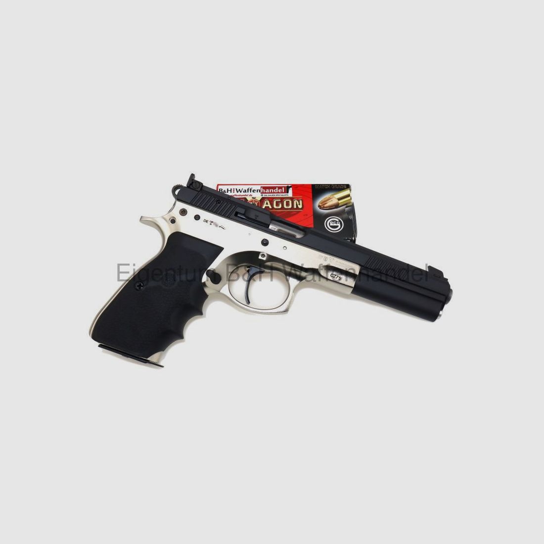 Waffen Oschatz	 CZ75 Sport II Duo Tone SAO (Sport 2) 62 Longslide Matchpistole