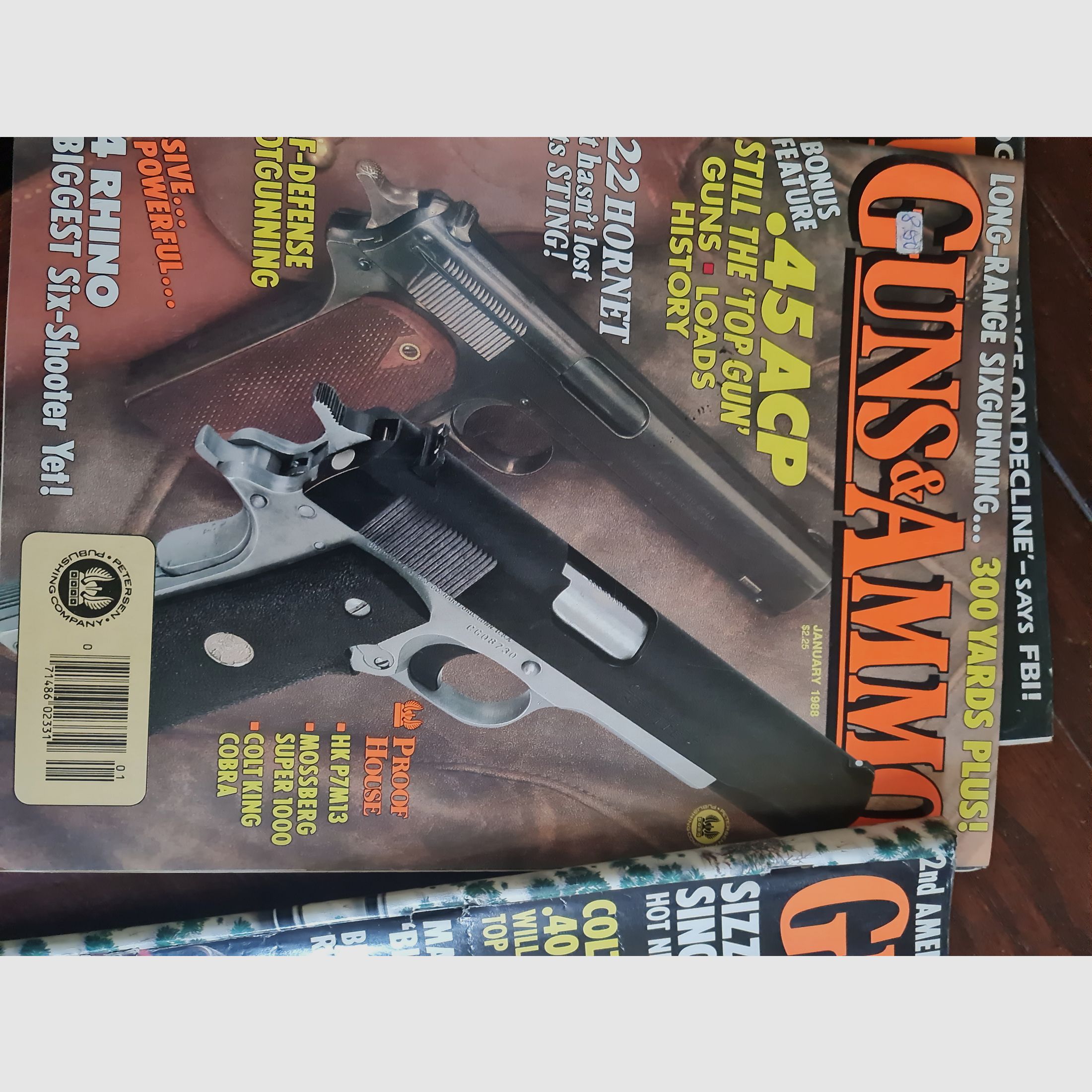5 x Guns & Ammo aus den 80gern 