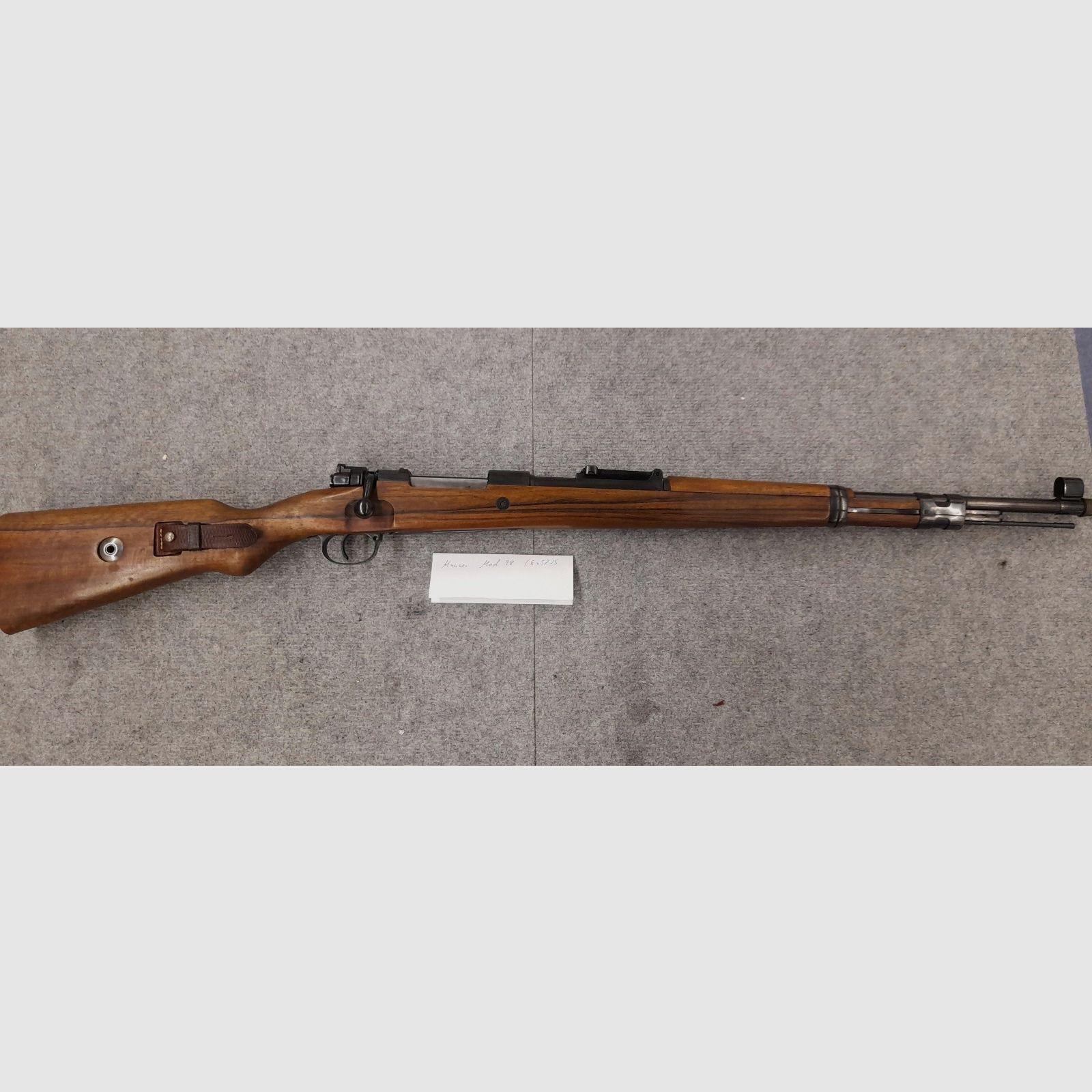 Mauser Model 98 Repetierbüchse Kaliber 8x57JS Klassiker guter Zustand mit Gewehrgurt