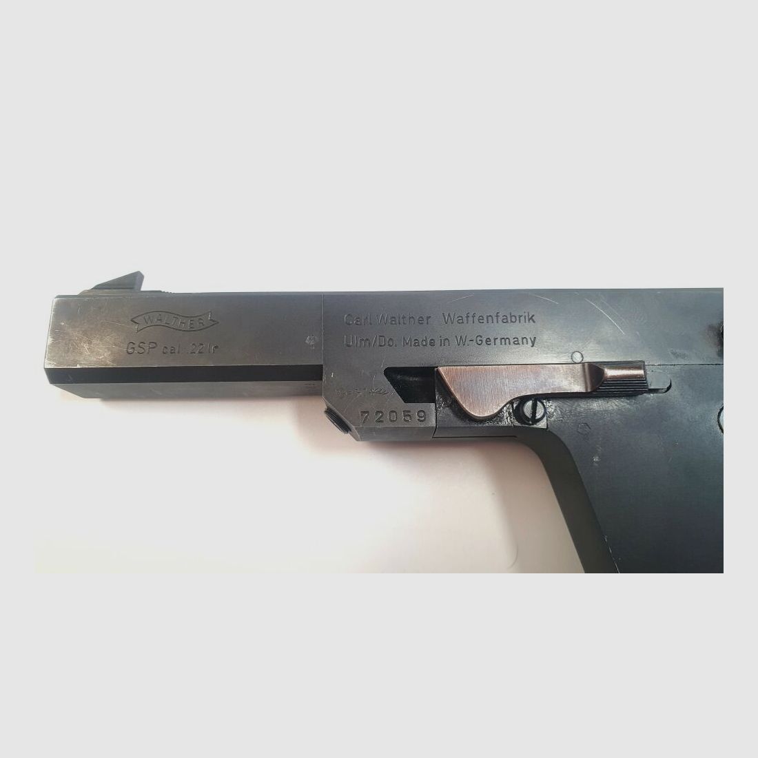 Pistolet de sport/de match Walther GSP en calibre .22Lr