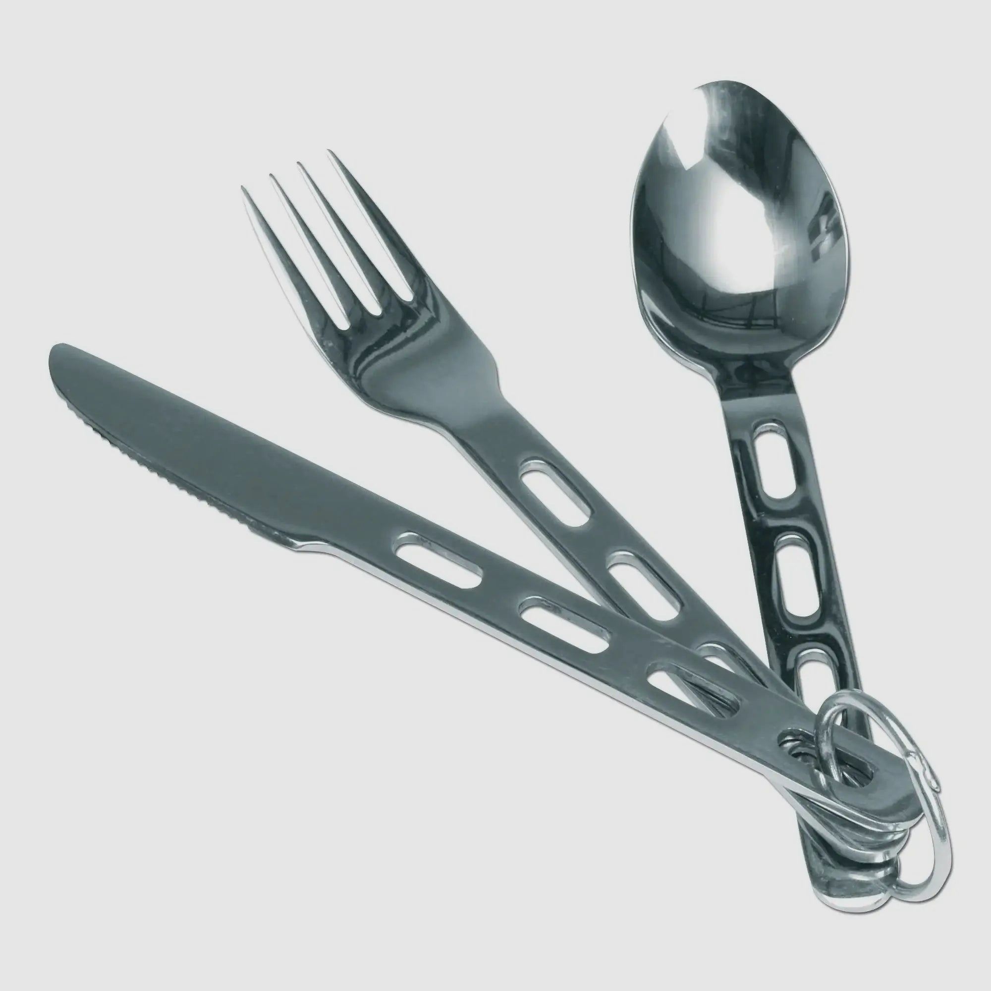 Mil-Tec Cutlery Set with Ring Lightweight