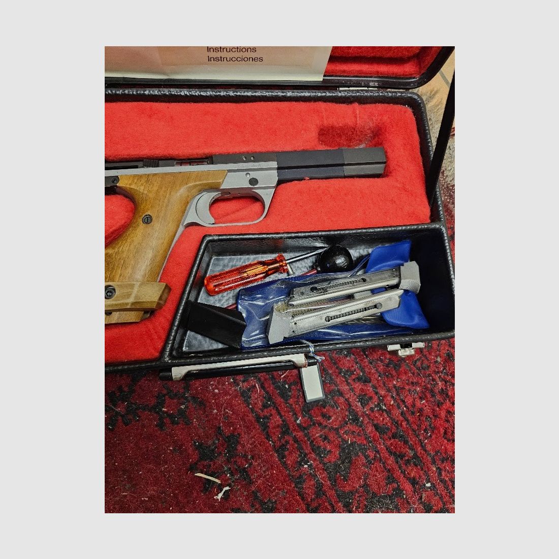 Hämmerli 230 Kaliber .22 l.r. – Hoogwaardige Zwitserse wedstrijdpistool, Topstaat uit nalatenschap