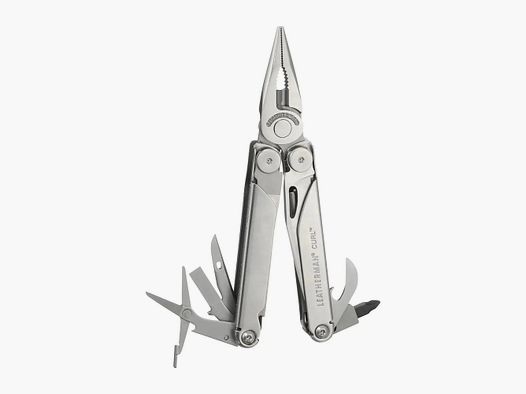 Leatherman Multitool Curl in acciaio inossidabile
