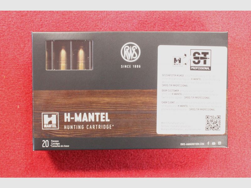 RWS H-Mantel .30-06 Sprg. - 11,7g/180gr - 200 Schuss