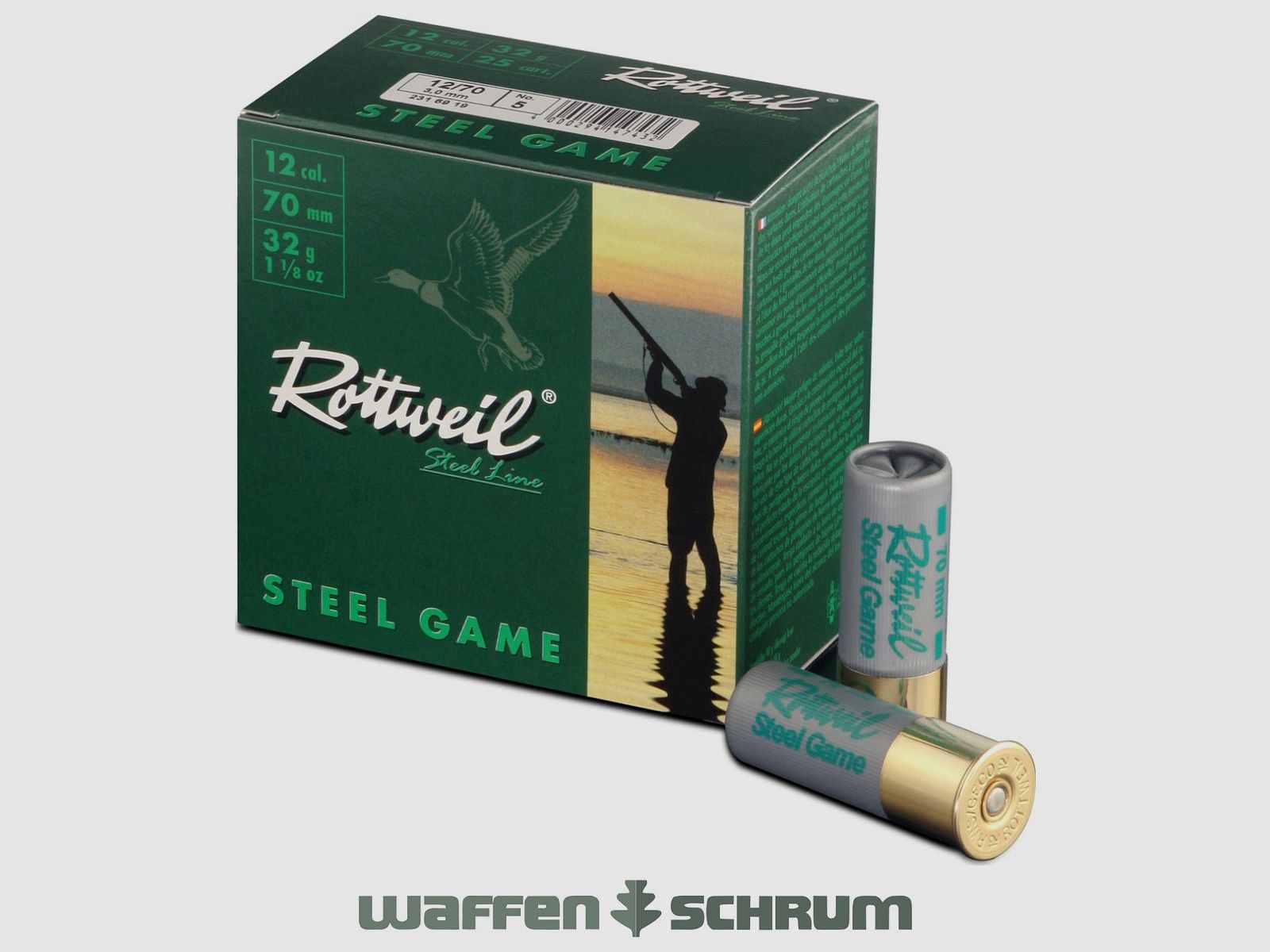 Rottweil Steel Game 12/70 3.0mm - 32g