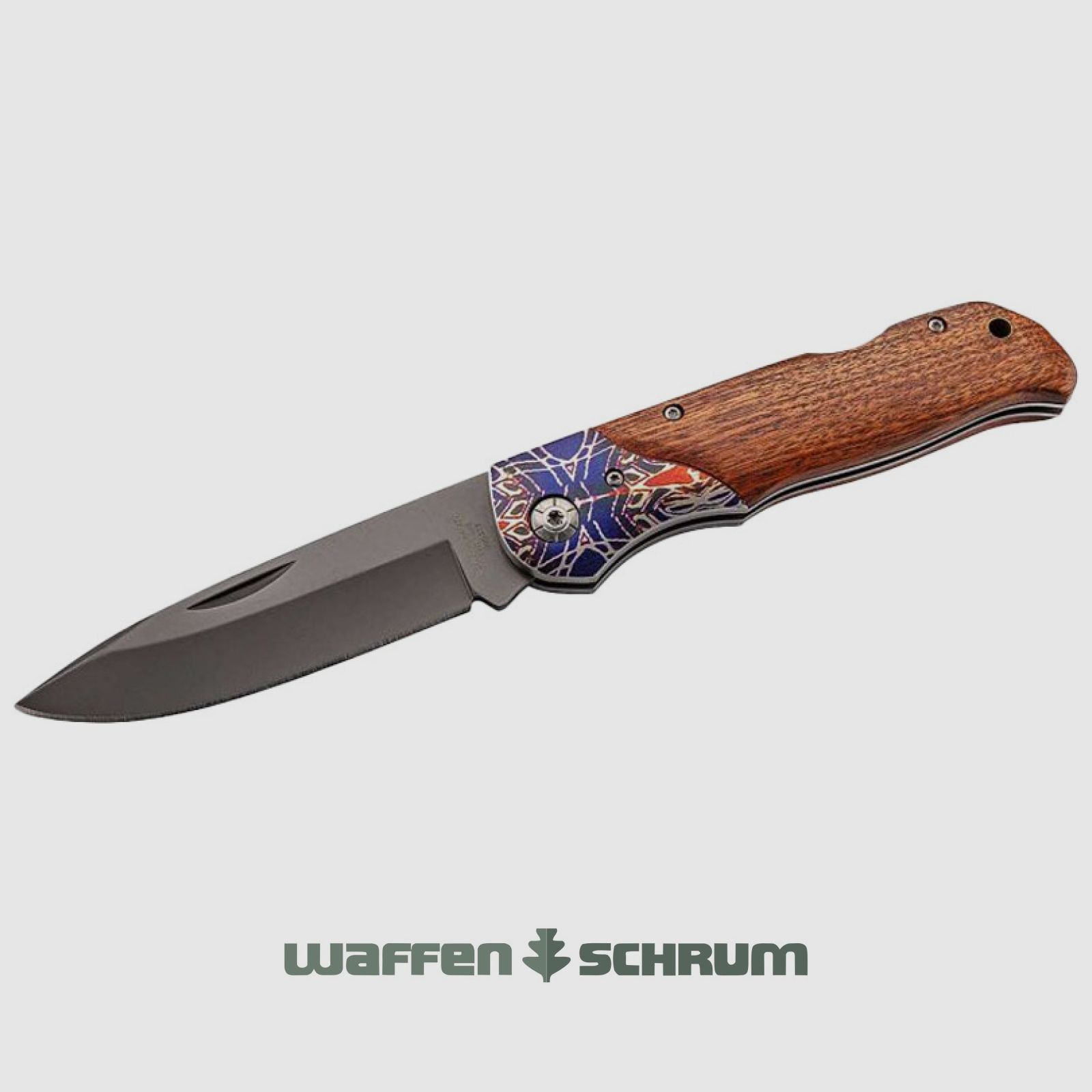 Herbertz pocket knife Cocobolo wood AISI 420 steel, stainless