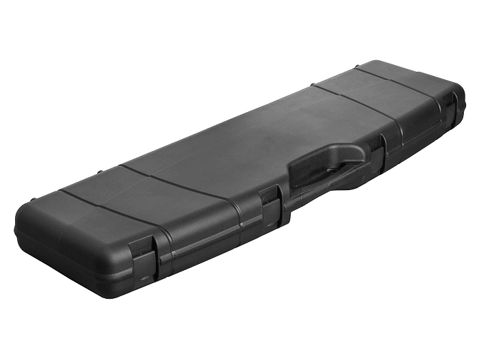 Valigetta per armi Megaline 130x35x12 nera con fibbie (200/0090), immagine 1 di 2