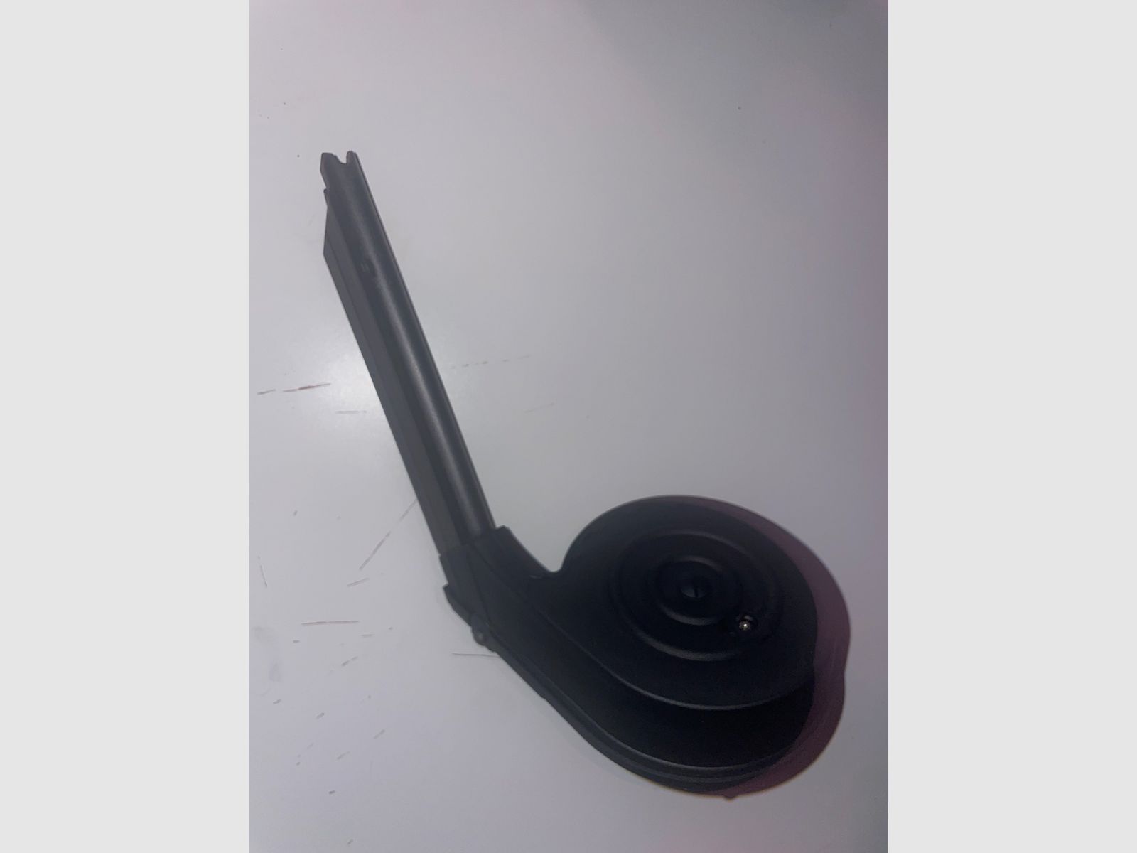 P08 GBB de WE, Drum Mag, Nuprol premium Gas Rojo