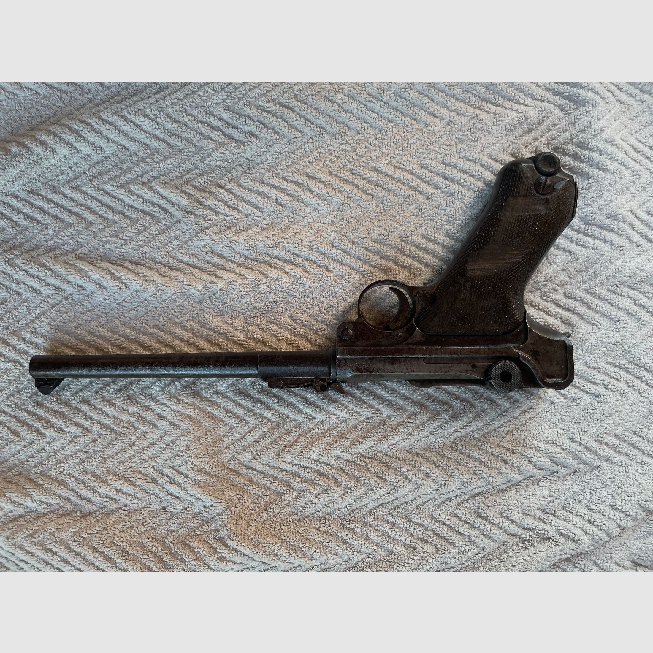 Mauser08, DWM, 9mm Para, wersja artyleryjska, numer zgodny, zdjęcie 1 z 6