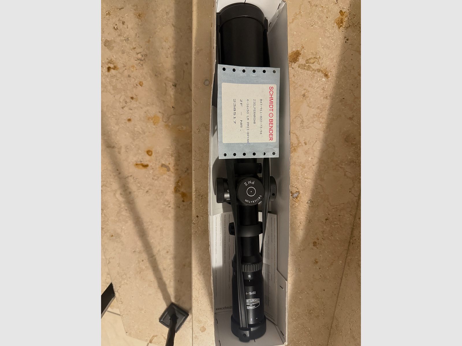 Schmidt & Bender ZF 4-16 x50 PMII