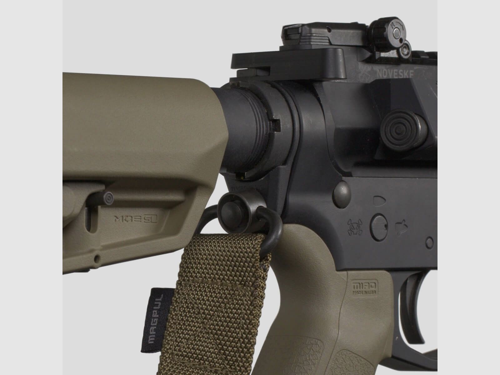 MAGPUL Riemenbügel Halteplatte ASAP QD f. AR15 / M4, billede 2 af 3