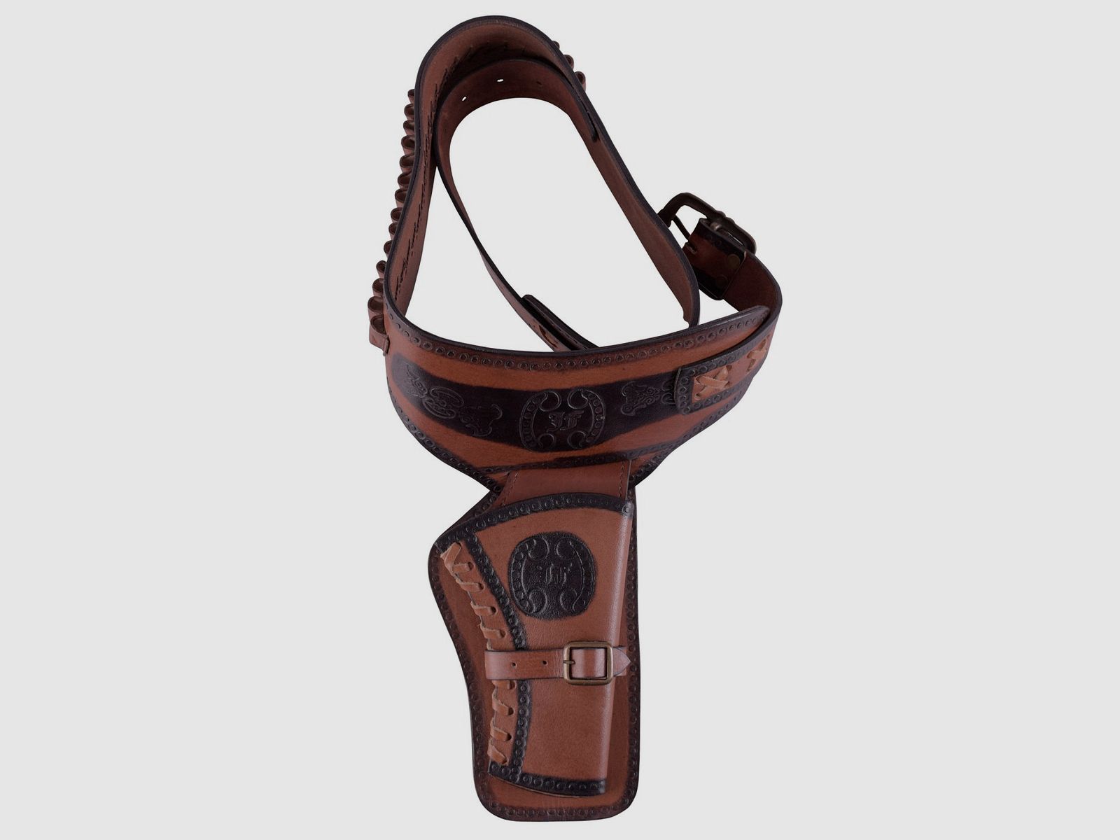 Western Revolver Gürtel mit Holster