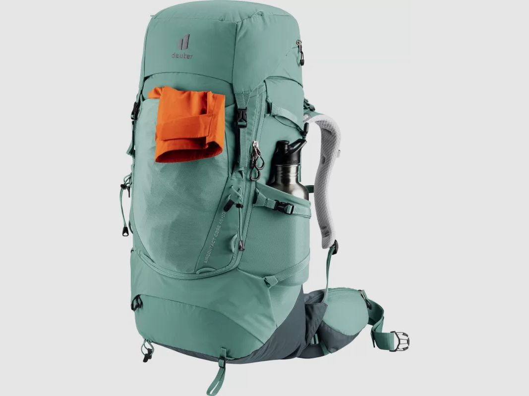Deuter Aircontact Core 45+10 SL Grijs, Blauw, afbeelding 6 van 13