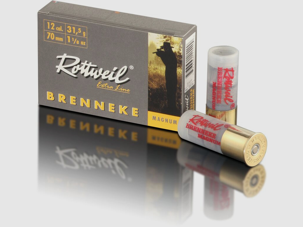 Rottweil	 Brenneke 12/70 31,5g 70mm