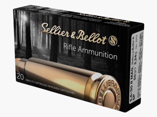 Sellier & Bellot 5,6x50RMag Teilmantel 3,2g - 50gr.