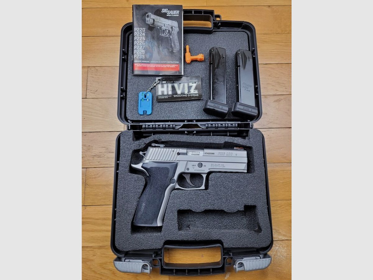 Magnífico Sig Sauer P226 LDC – 9×19 – 425 disparos! 2 Cargadores – ¡Nuevo!, imagen 1 de 14