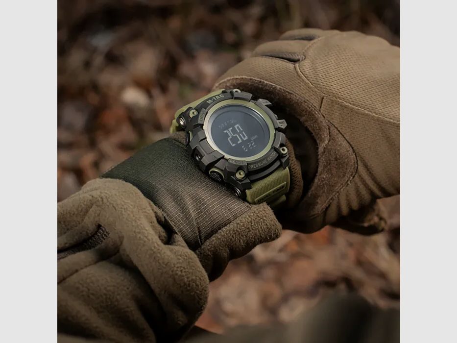 M-Tac® Taktische Uhr Adventure Schwarz/Oliv