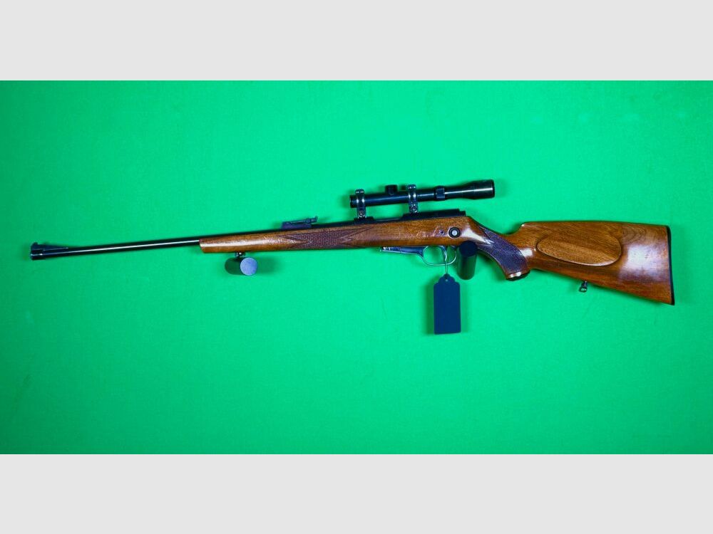 Carl Walther small caliber repeater with scope