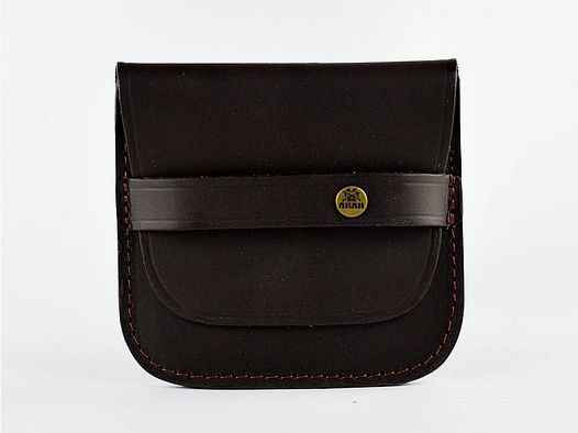 Estuche para cartuchos AKAH de cuero de silla