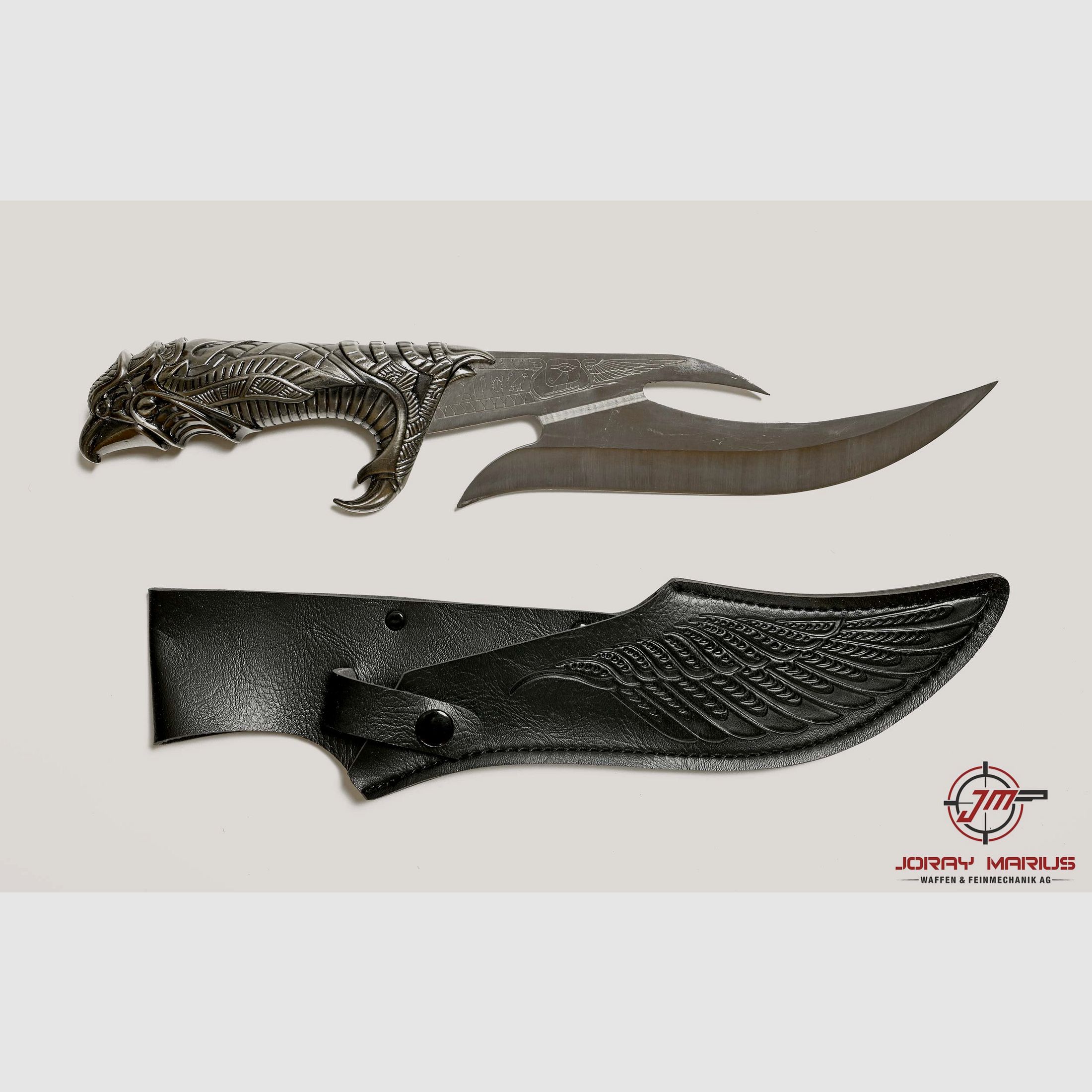 Dekoratives Feststehendes Messer – Adler Design, Bild 1 von 2
