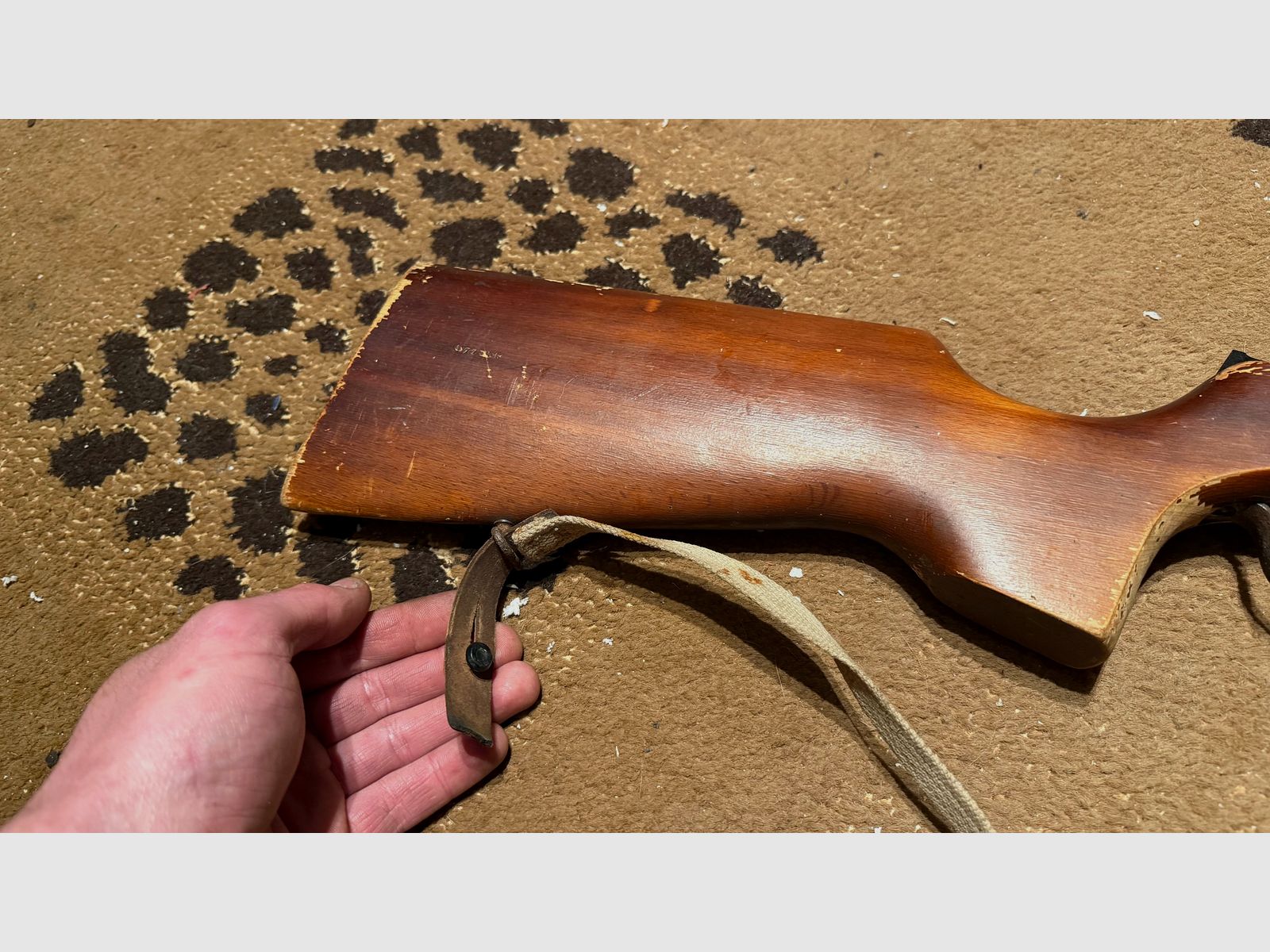 Haenel 310 Sport Luftgewehr „Patina“ Original Zustand DDR