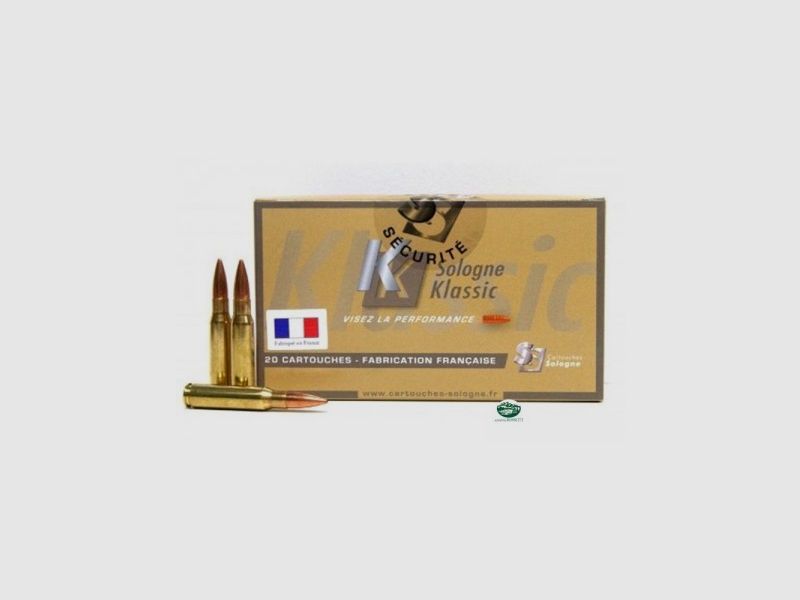 SOLOGNE munitie .270 Win Subsonisch 150 gr