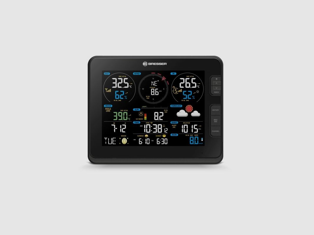 Zusätzliche/ersatz Basisstation BRESSER für das professionelle Wi-Fi Wetterzentrum WSX3001, Bild 2 von 9