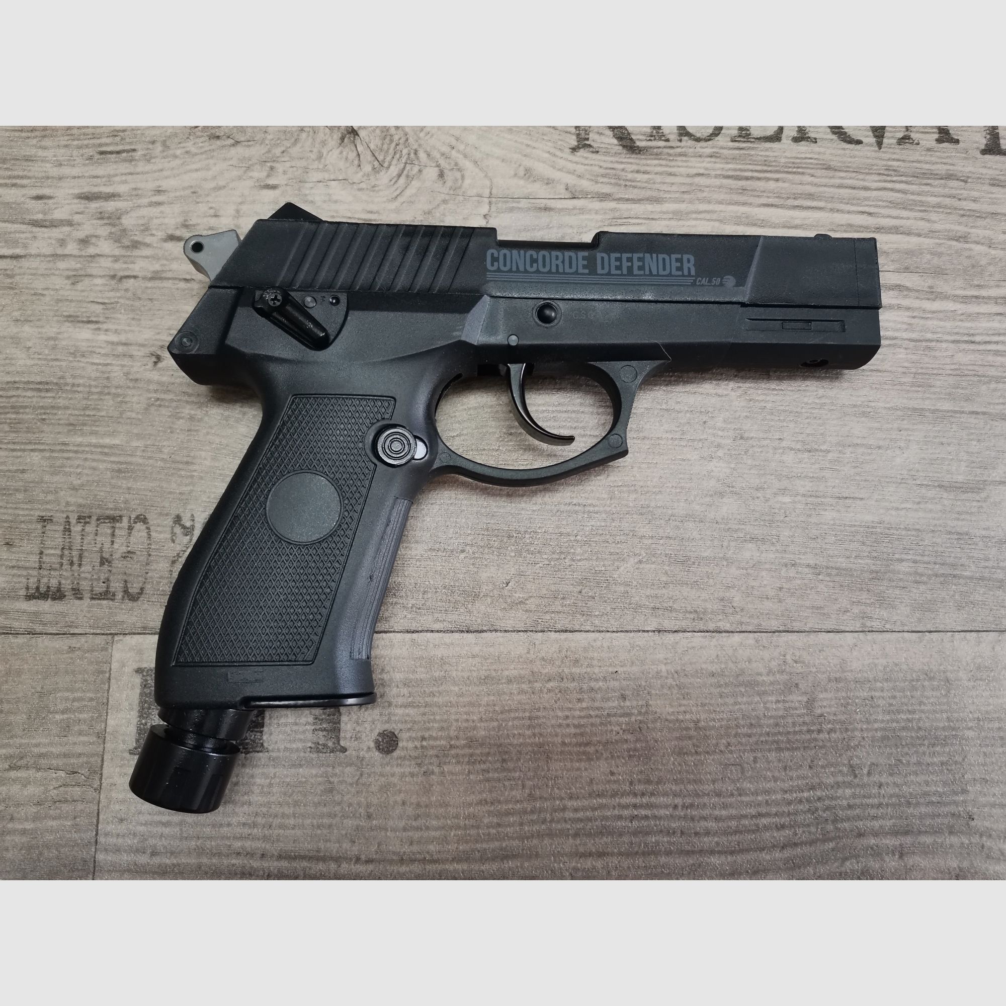 Home Defence Pistole CO2 Markierer Cal. 0.50 Concorde Defender - Defence Training Marker"