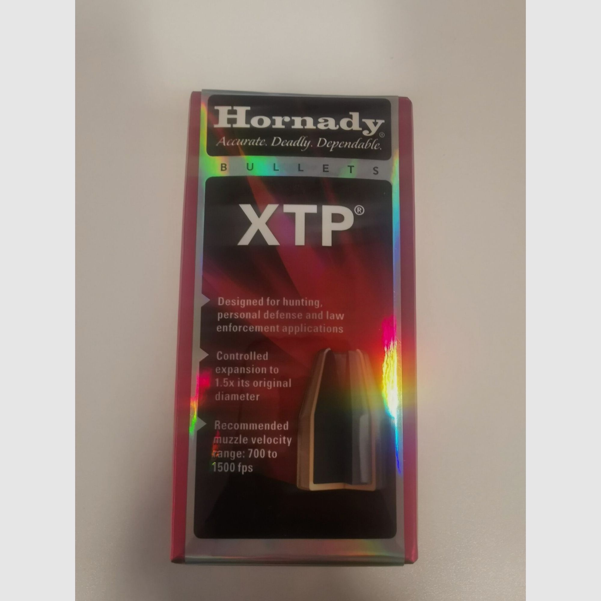 Hornady XTP Cal. 38 Geschosse