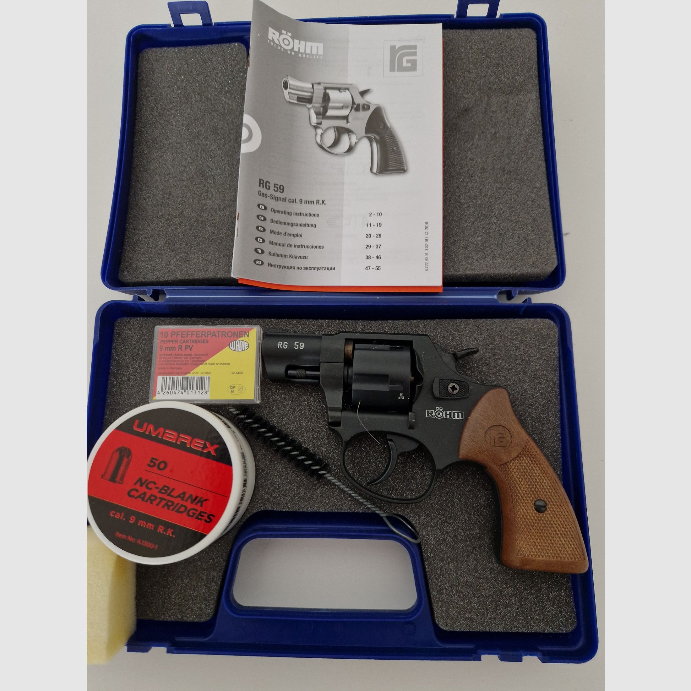 RÖHM RG 59 Schreckschuss Revolver 