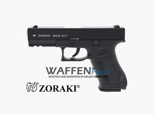 Zoraki 917 Special Edition - Schietpistool 9mm Zwart/Chroom