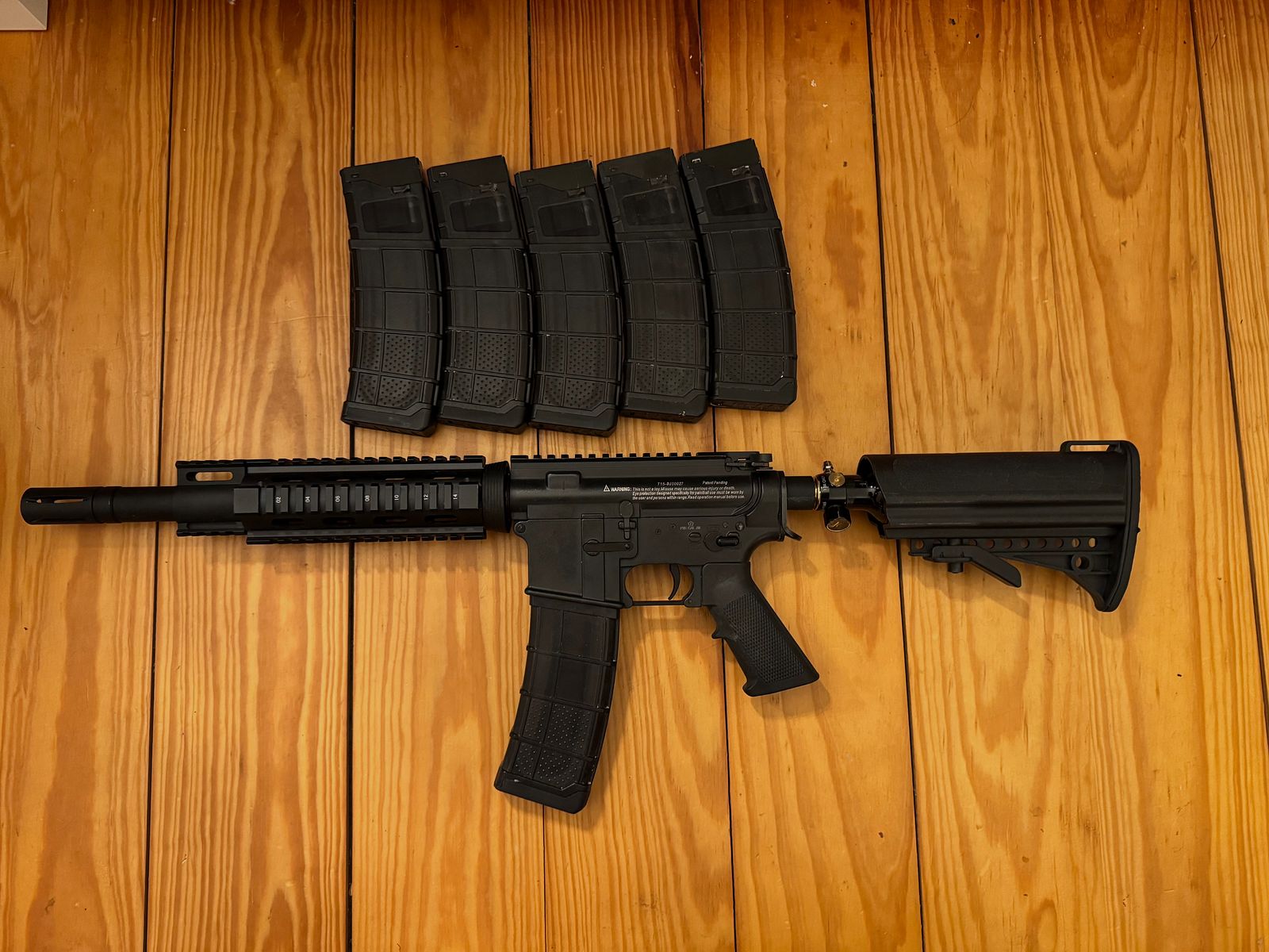 Marker paintball Tiberius T15 z 6 magazynami – używany / nieprzetestowany