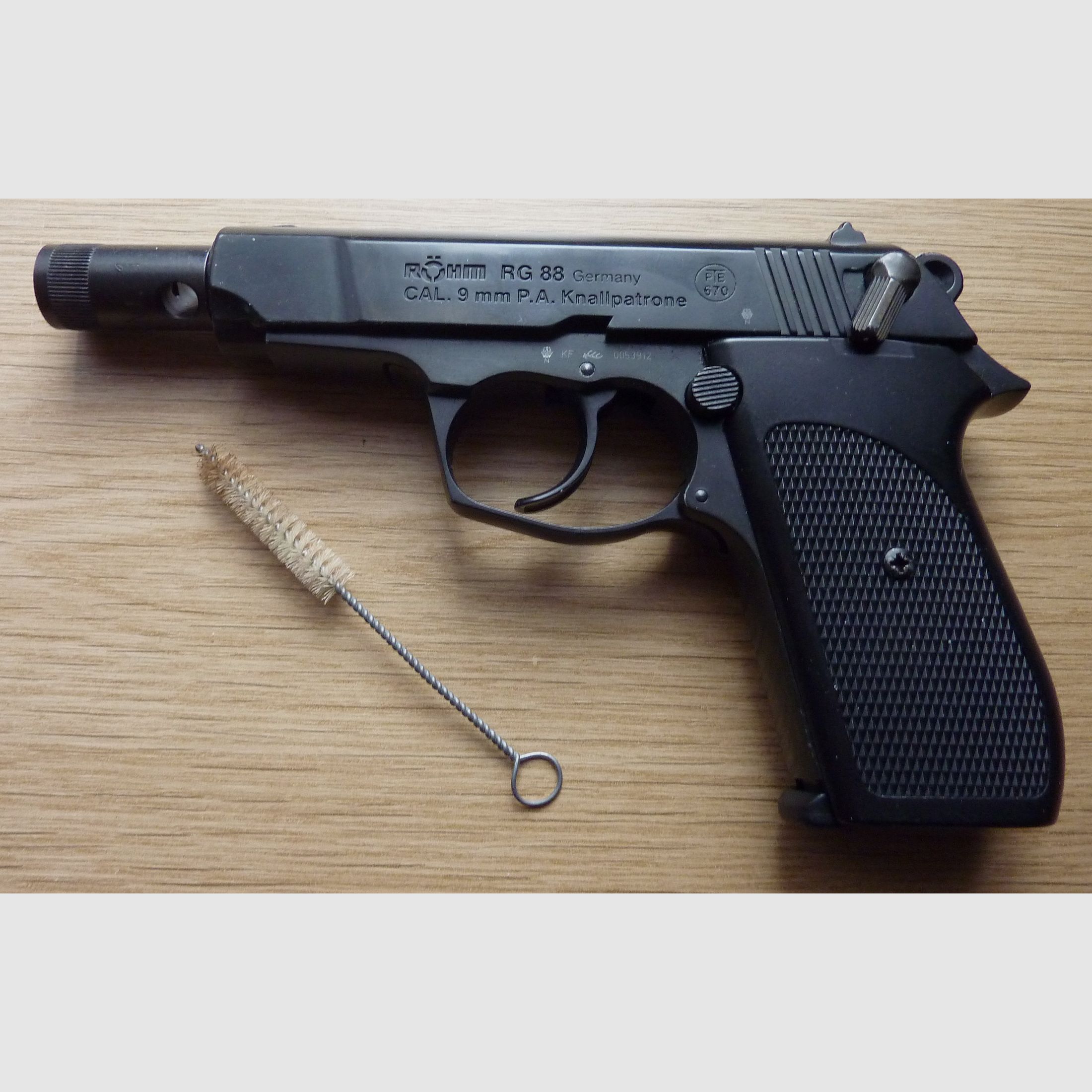 RÖHM RG 88 ,cal. 9mm PAK, gebraucht, in OVP