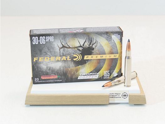 Federal Trophy Copper 10,7g/165grs à20