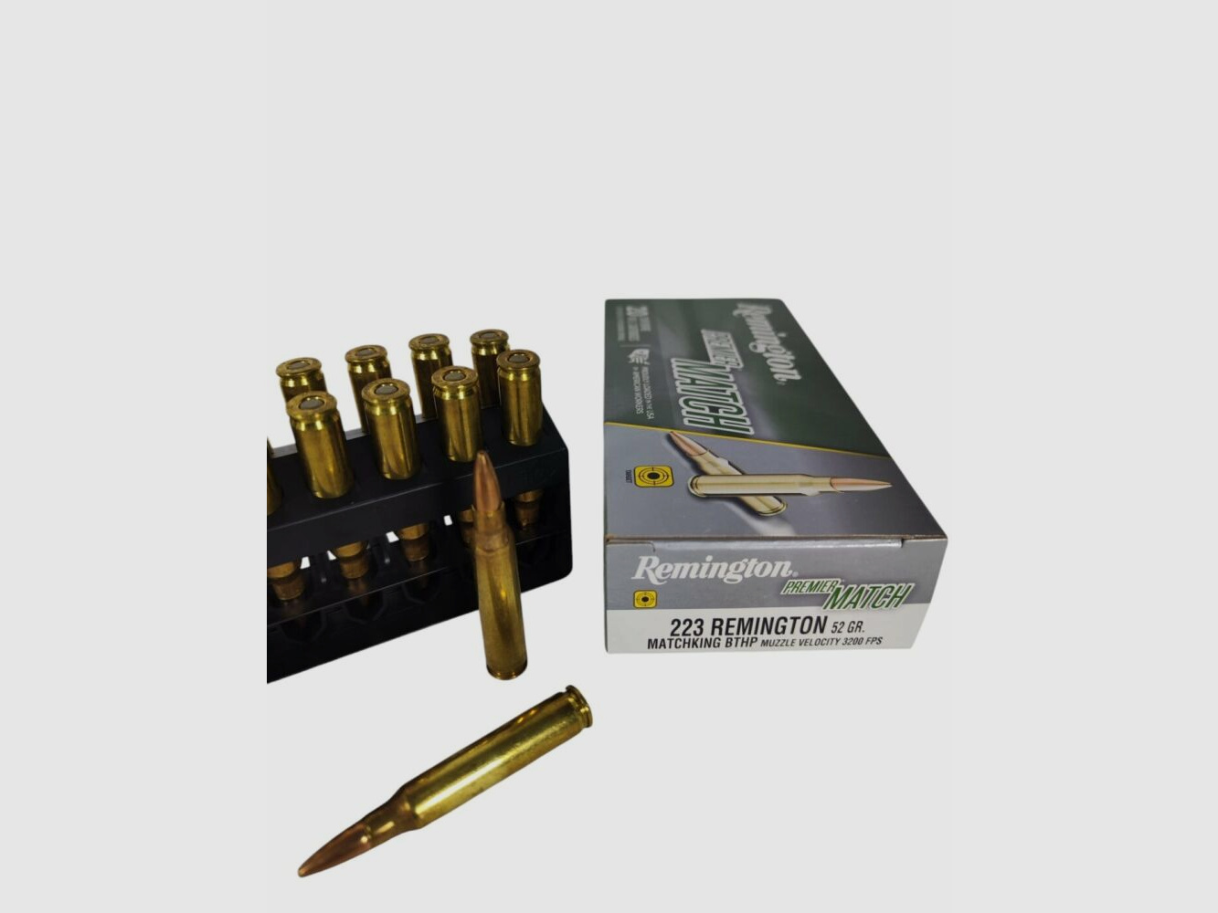 Remington .223 Rem Premier Match BTHP 52grs / 3,4g